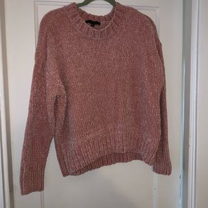 light pink sweater